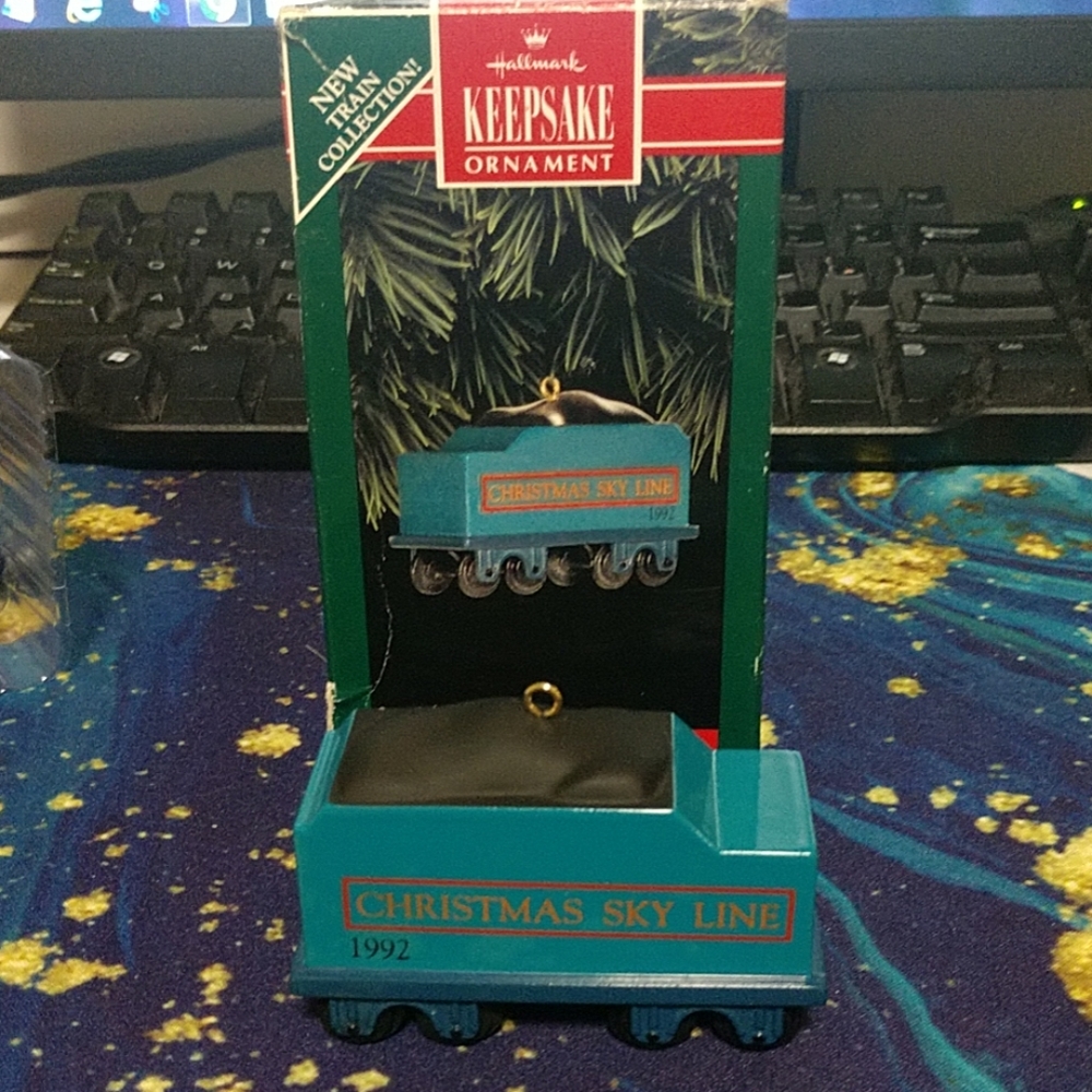 Hallmark 1992 Sky Line Coal Train
